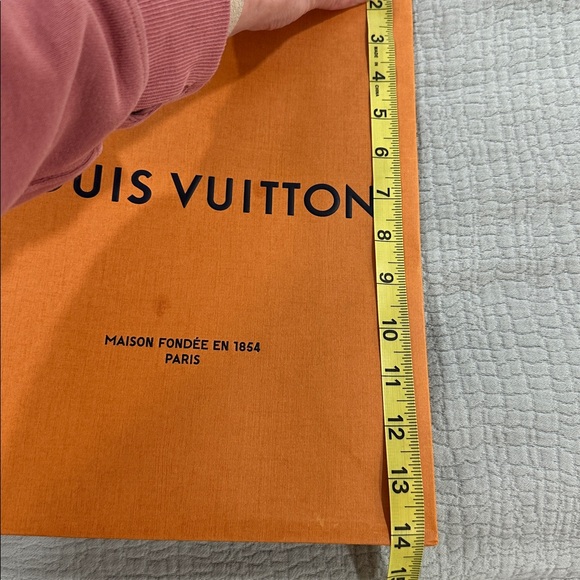 Louis Vuitton Orange and Blue Shopping Bag - Picture 3 of 9